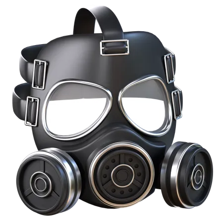 Gas Mask  3D Icon