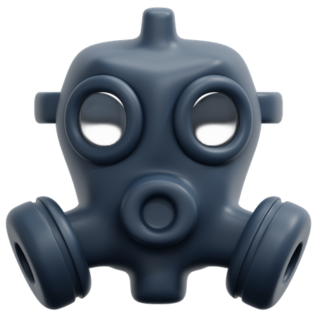 Gas Mask  3D Icon