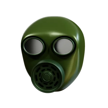 Gas Mask  3D Icon