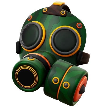 Gas Mask  3D Icon