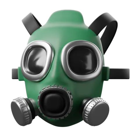 Gas Mask  3D Icon