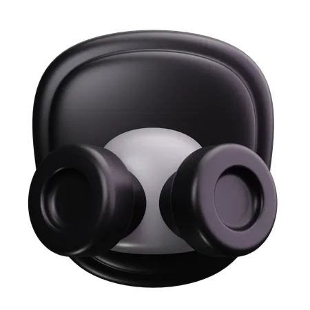 Gas Mask  3D Icon