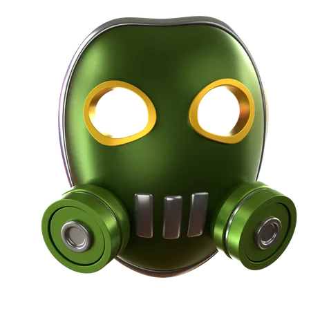 Gas Mask  3D Icon