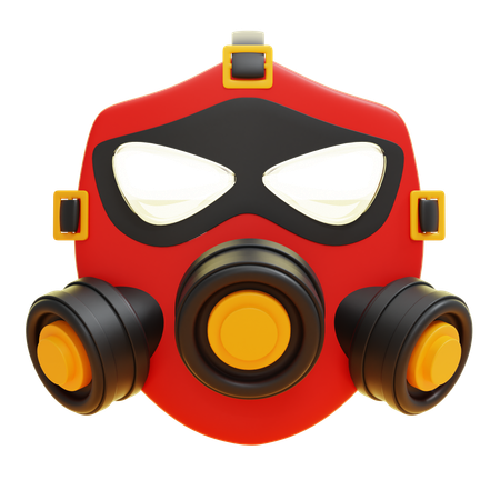 GAS MASK  3D Icon