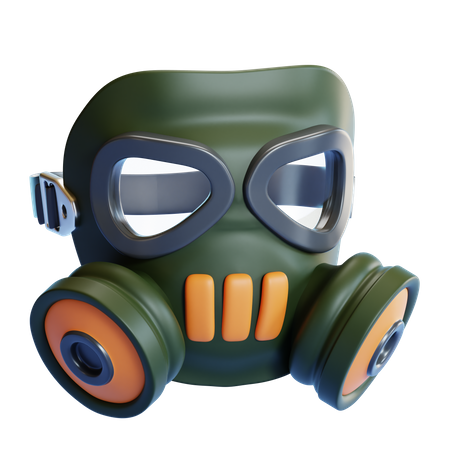 GAS MASK  3D Icon