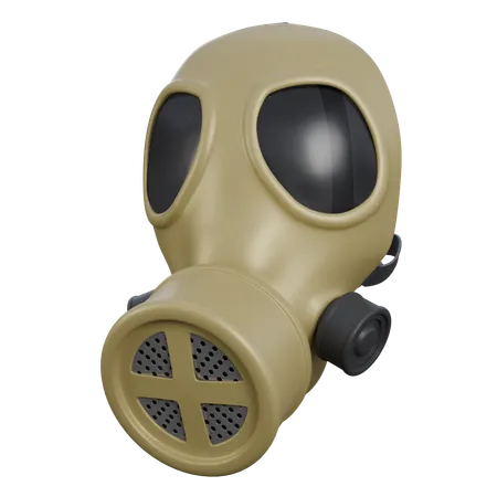 Gas Mask  3D Icon