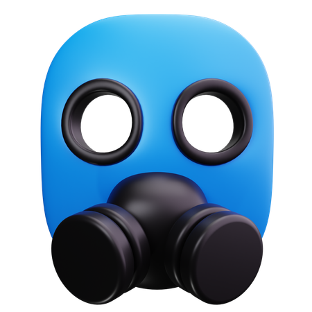 Gas Mask  3D Icon