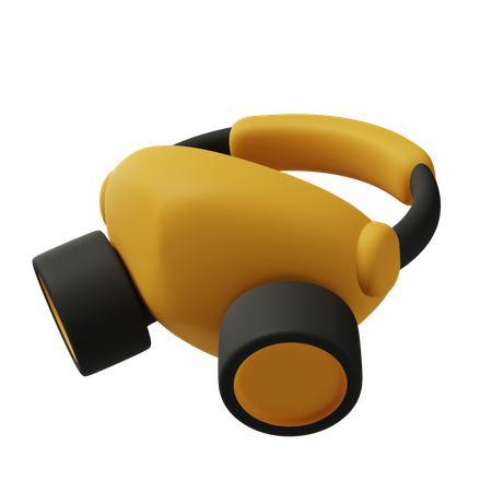 Gas Mask  3D Icon