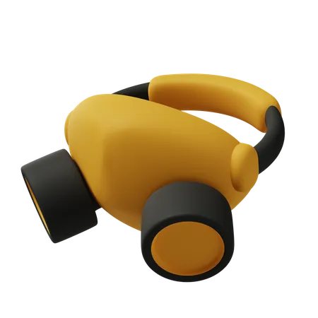 Gas Mask  3D Icon