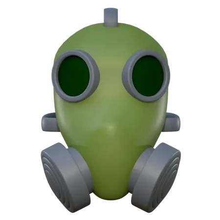 Gas Mask  3D Icon