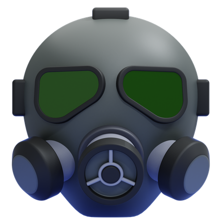Gas Mask  3D Icon