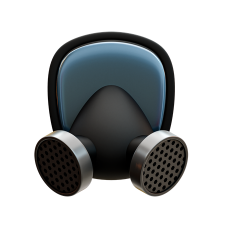 Gas Mask  3D Icon