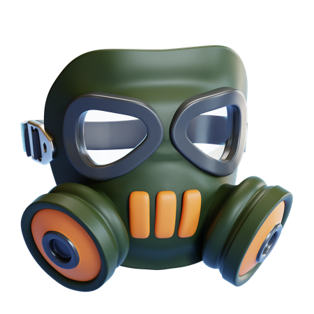 GAS MASK  3D Icon