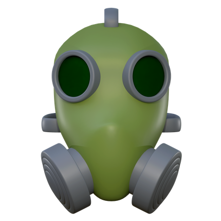 Gas Mask  3D Icon