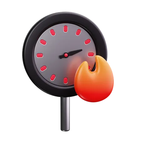 Gas meter  3D Icon