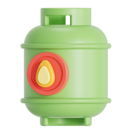 Gas natural  3D Icon