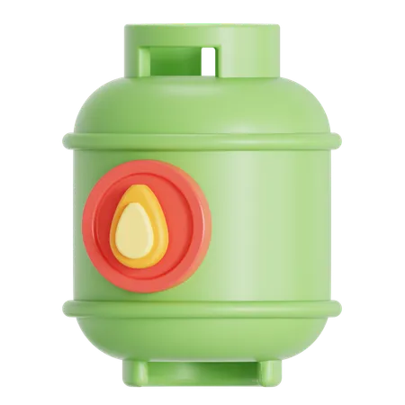 Tubo De Gas Natural 3D Icon