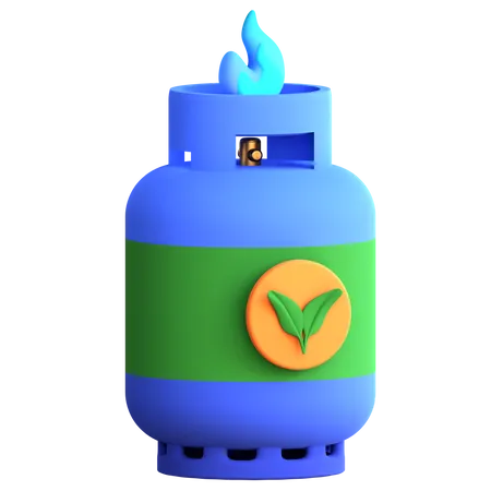 Gas natural  3D Icon