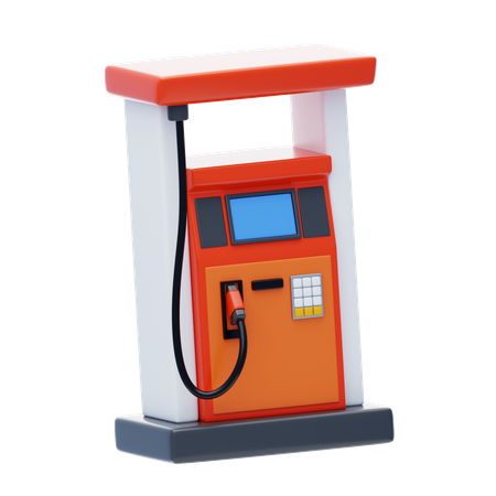 Gas Pump  3D Icon