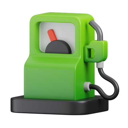 Gas Pump  3D Icon