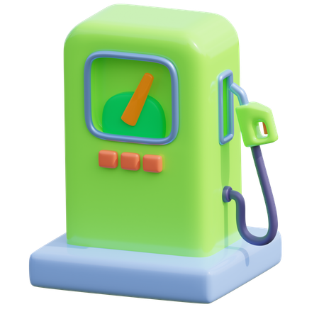 Gas Pump  3D Icon