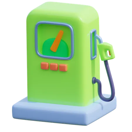 Gas Pump  3D Icon