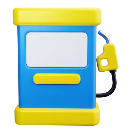 Gas Pump  3D Icon