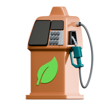 Gas Pump  3D Icon