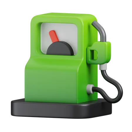 Gas Pump  3D Icon