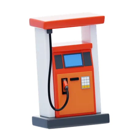 Gas Pump  3D Icon