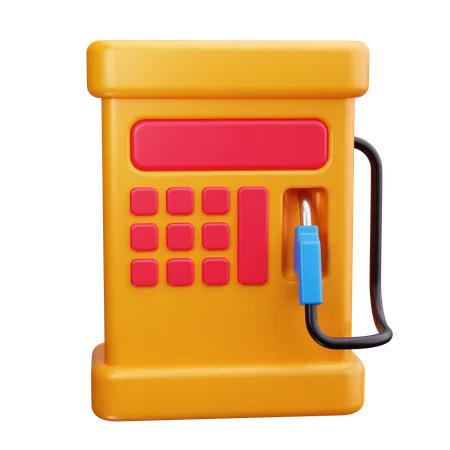 Gas Pump  3D Icon