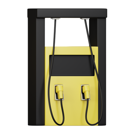 Gas Pump  3D Icon