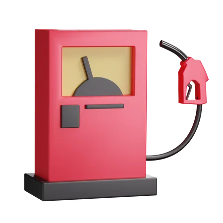 Gas Pump  3D Illustration