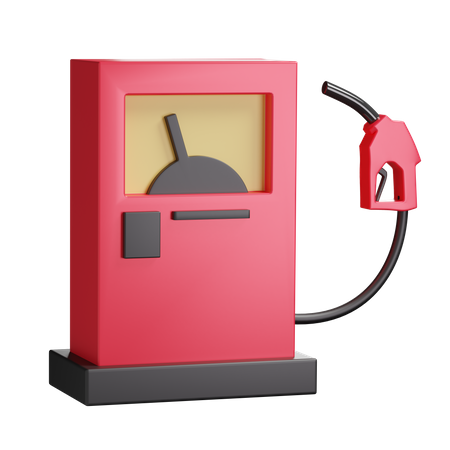 Gas Pump  3D Illustration