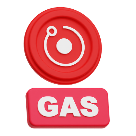 Gas Render Token  3D Icon