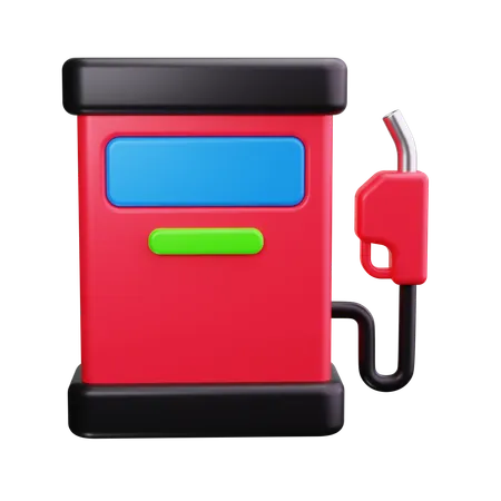 Gas station  3D Icon