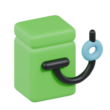 Gas Station  3D Icon