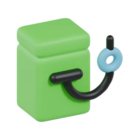 Gas Station  3D Icon