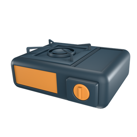 Gas Stove  3D Icon