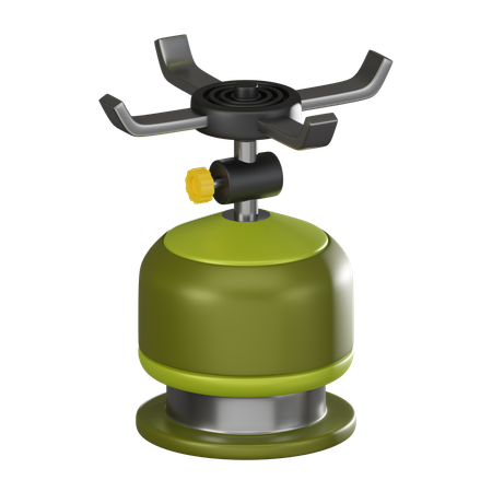 Gas Stove  3D Icon