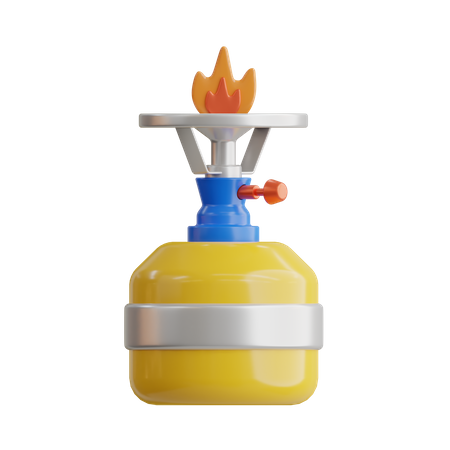 Gas Stove  3D Icon