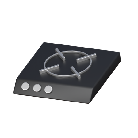 Gas Stove  3D Icon