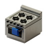 gas stove 3d logo