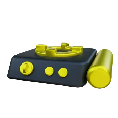 Gas Stove 3D Icon