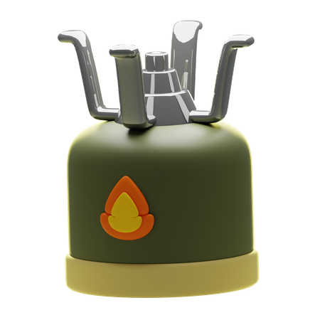 Gasflasche  3D Icon