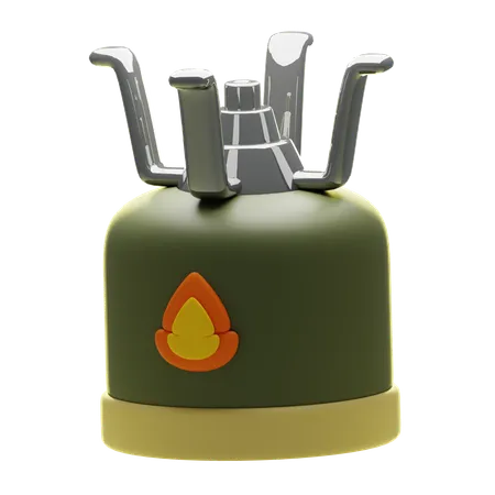 Gasflasche  3D Icon