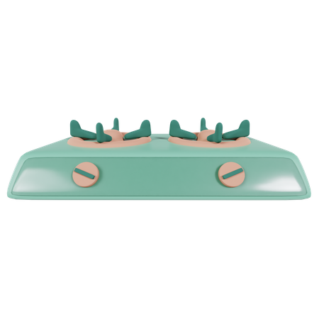 Gasherd  3D Icon