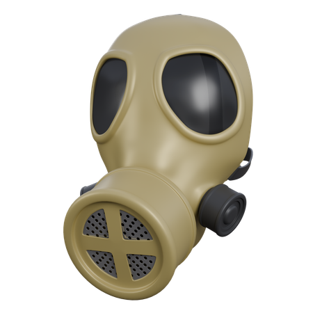 Gasmaske  3D Icon