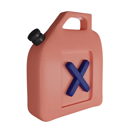 Gasoline 3 D Contains PNG BLEND GLTF And OBJ Files 3D Icon