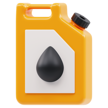 Gasoline Jar  3D Icon
